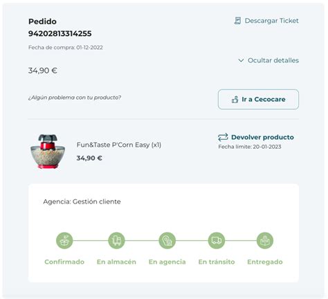 Consultar Tu Pedido .
